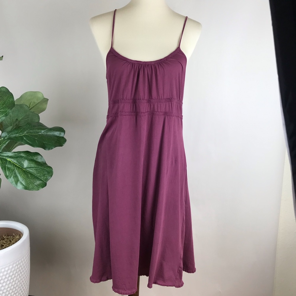 PrAna jersey cotton slip dress-sz S